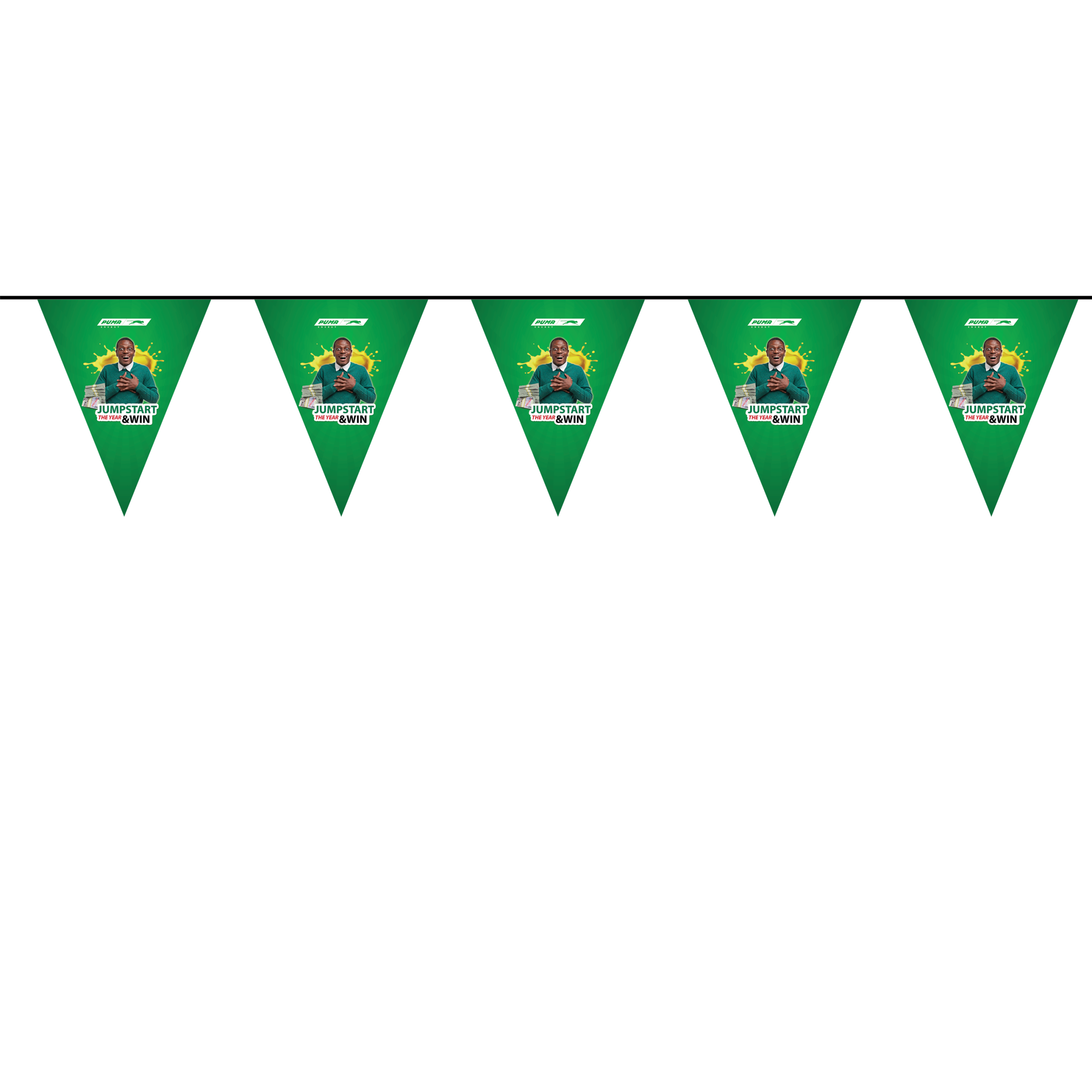 PUMA jumpstart triangle bunting